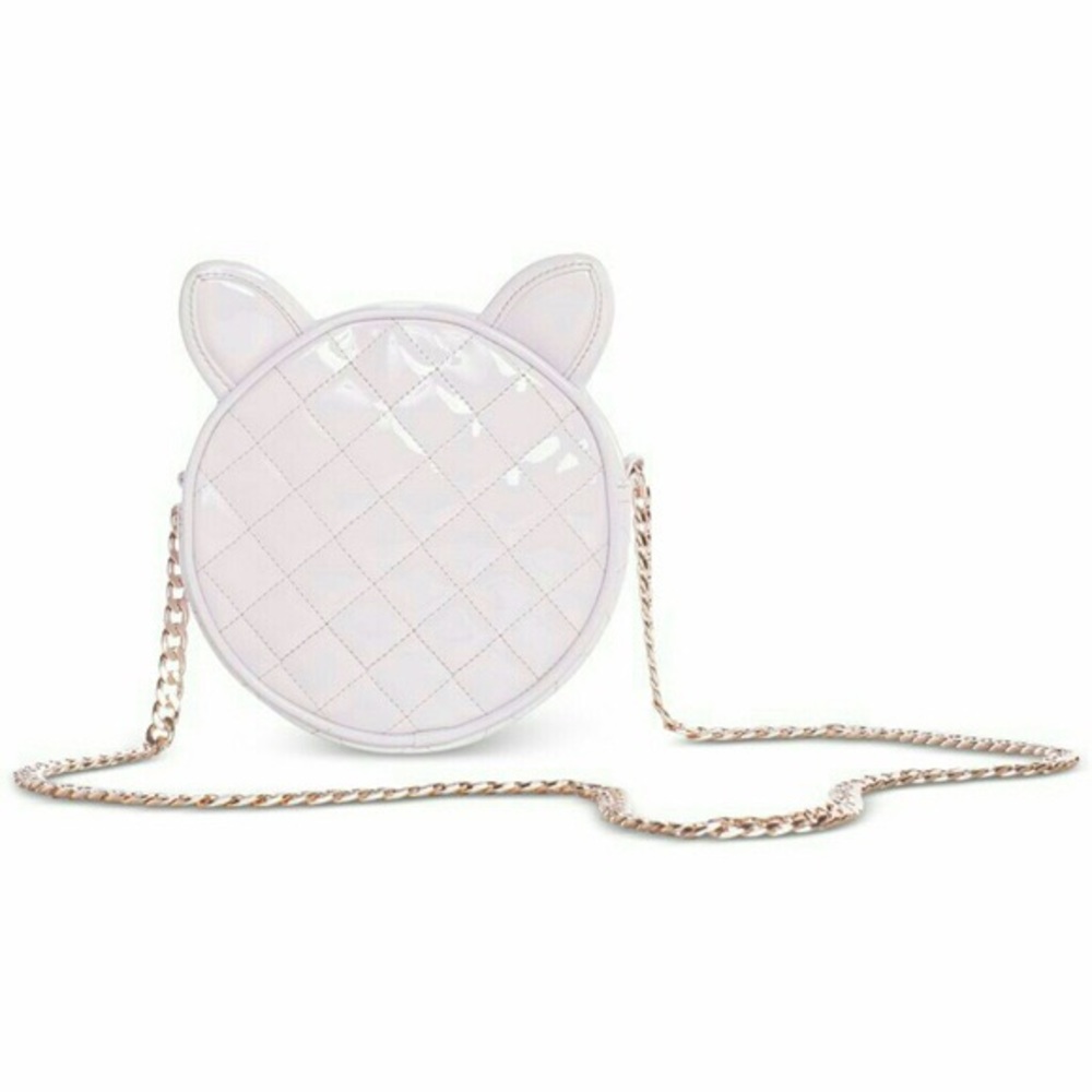 Ariana grande White circle purse